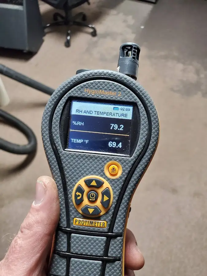 Moisture meter humidity assessment for Mold Remediation & Removal in Cameron